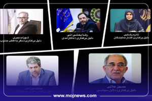 اینفوگرافیک/مدیران برکنار شده در دولت چهاردهم 