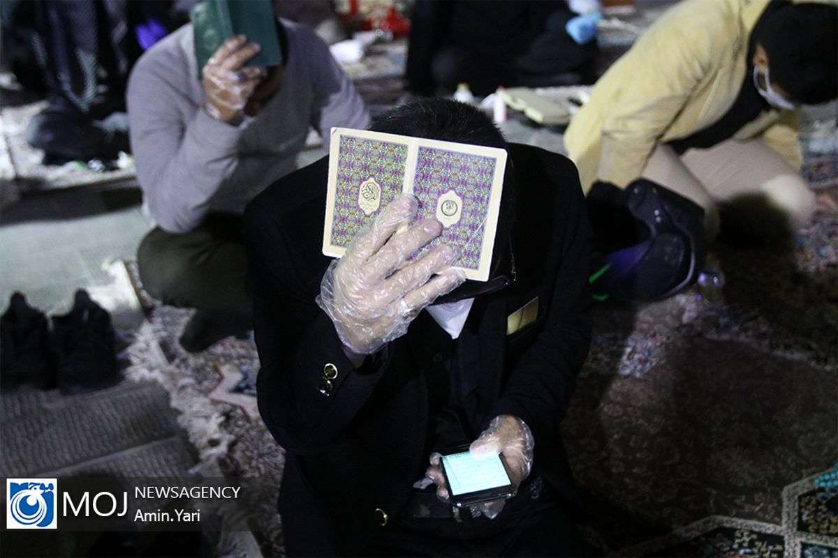 احیای شب قدر در یادمان شهدای هفتم تیر