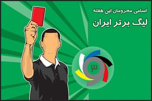 اسامی محرومان هفته پانزدهم لیگ برتر نوزدهم فوتبال اعلام شد