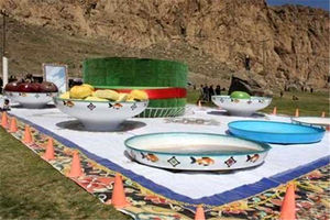 جشنواره تخم مرغ های رنگی در ساری برگزار می شود