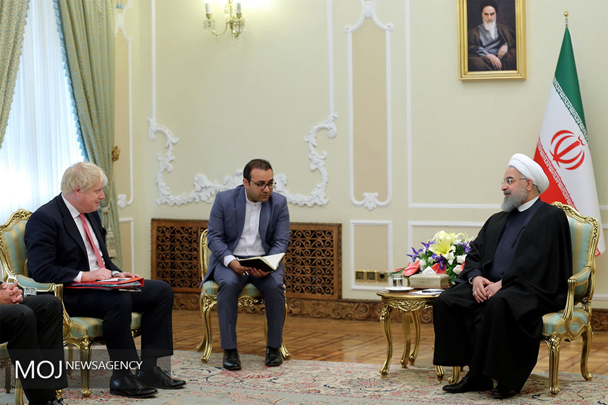 دیدار وزیر خارجه انگلیس با رییس جمهوری