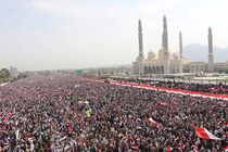 مردم یمن در راهپیمایی میلیونی تجاوز رژیم صهیونیستی به ایران را محکوم کردند