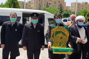 "خدمت کریمانه، جهاد عالمانه" شعار  کاروان زیر سایه خورشید