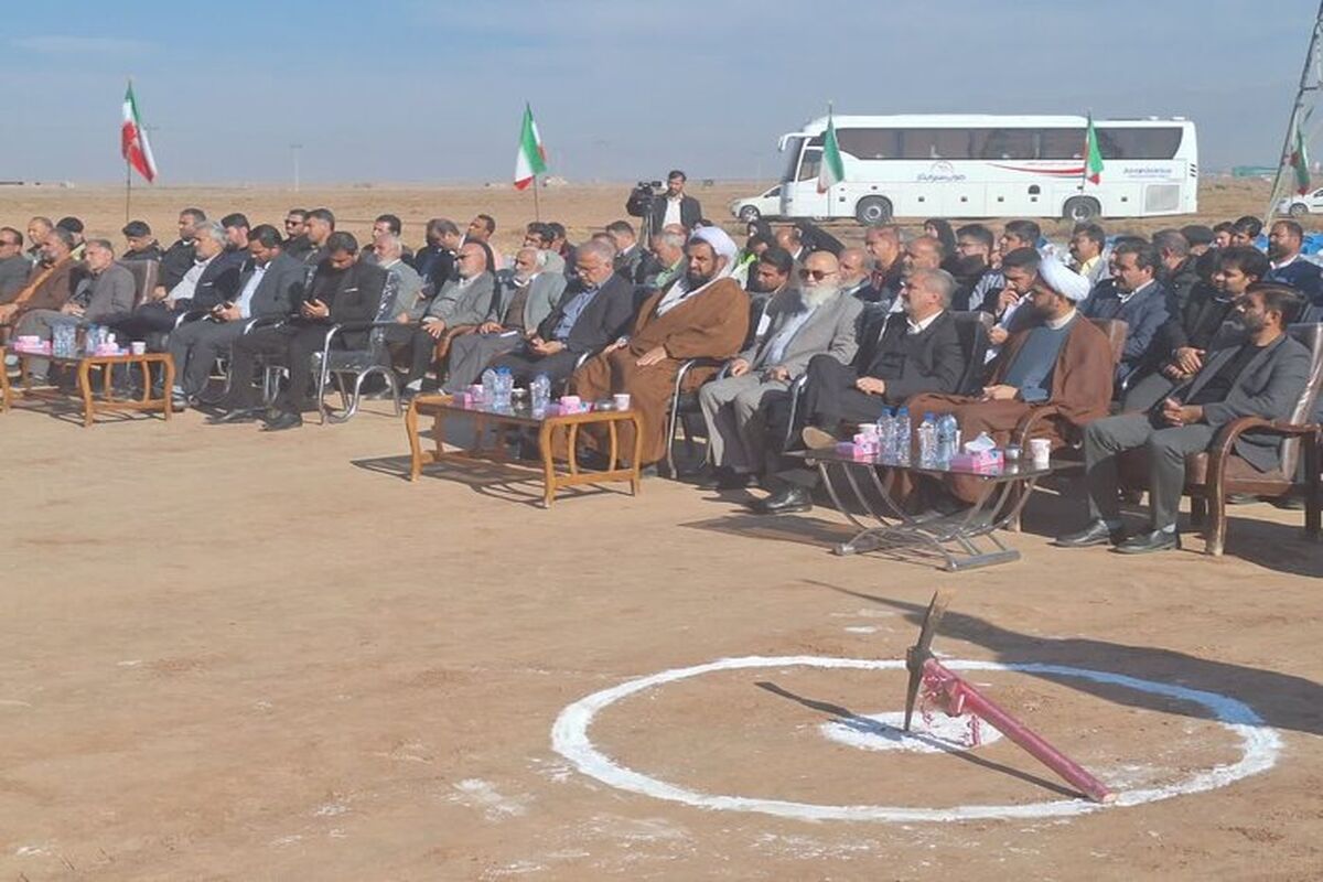 آغاز ساخت شهرک مجموعه مسکن ملی در عشق آباد نیشابور