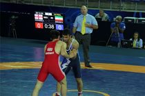 عنوان پنجمی دستارود ایران از روز نخست مسابقات کشتی فرنگی جوانان