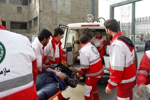 امدادرسانی 372 حادثه توسط هلالاحمر در یک ماه گذشته در اصفهان