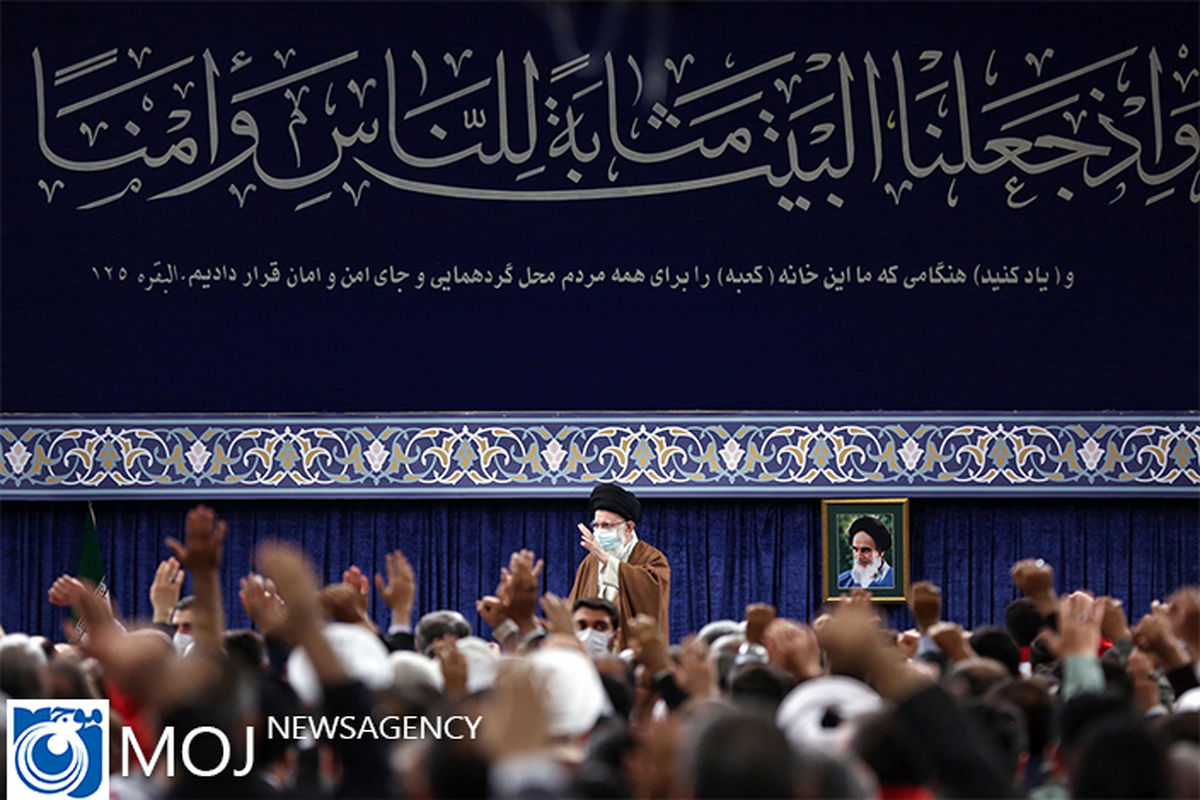 دیدار جمعی از کارگزاران حج با رهبر انقلاب