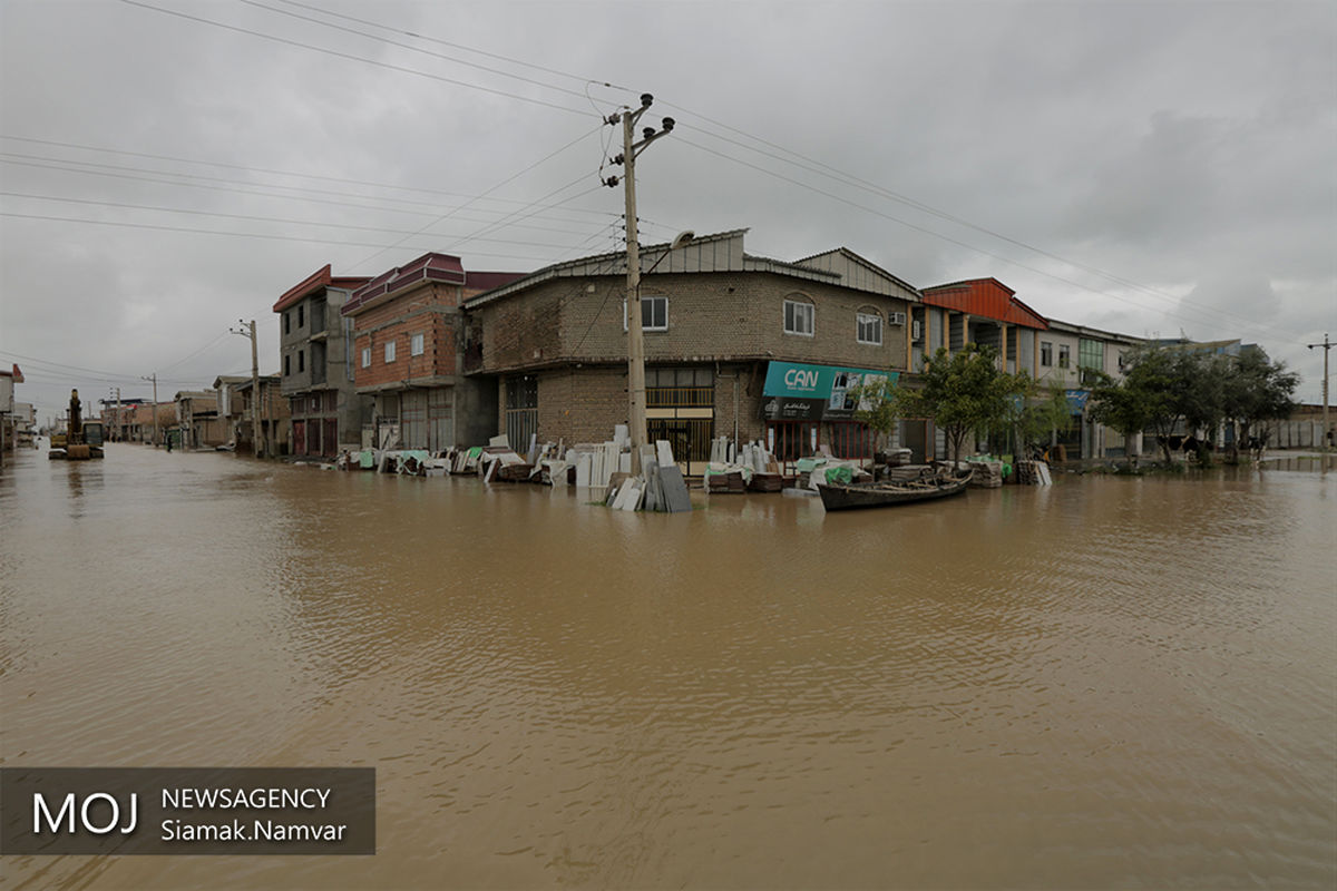 روستای سیل زده کل آباد