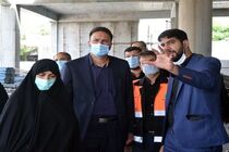 بازدید مسئولین شهرستان مبارکه از پروژه های عمرانی شهرداری