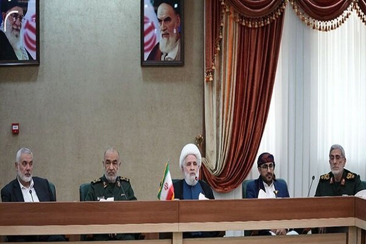 جلسه مشترک رهبران مقاومت