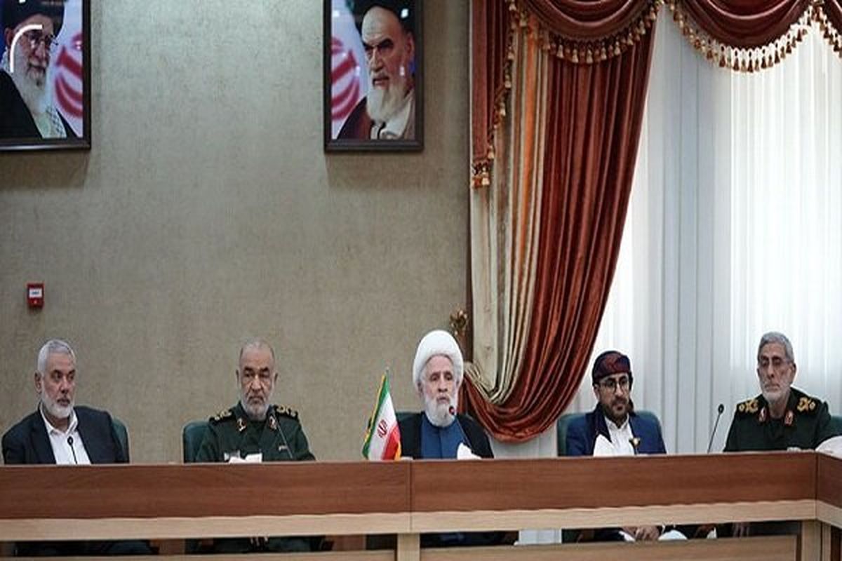 جلسه مشترک رهبران مقاومت