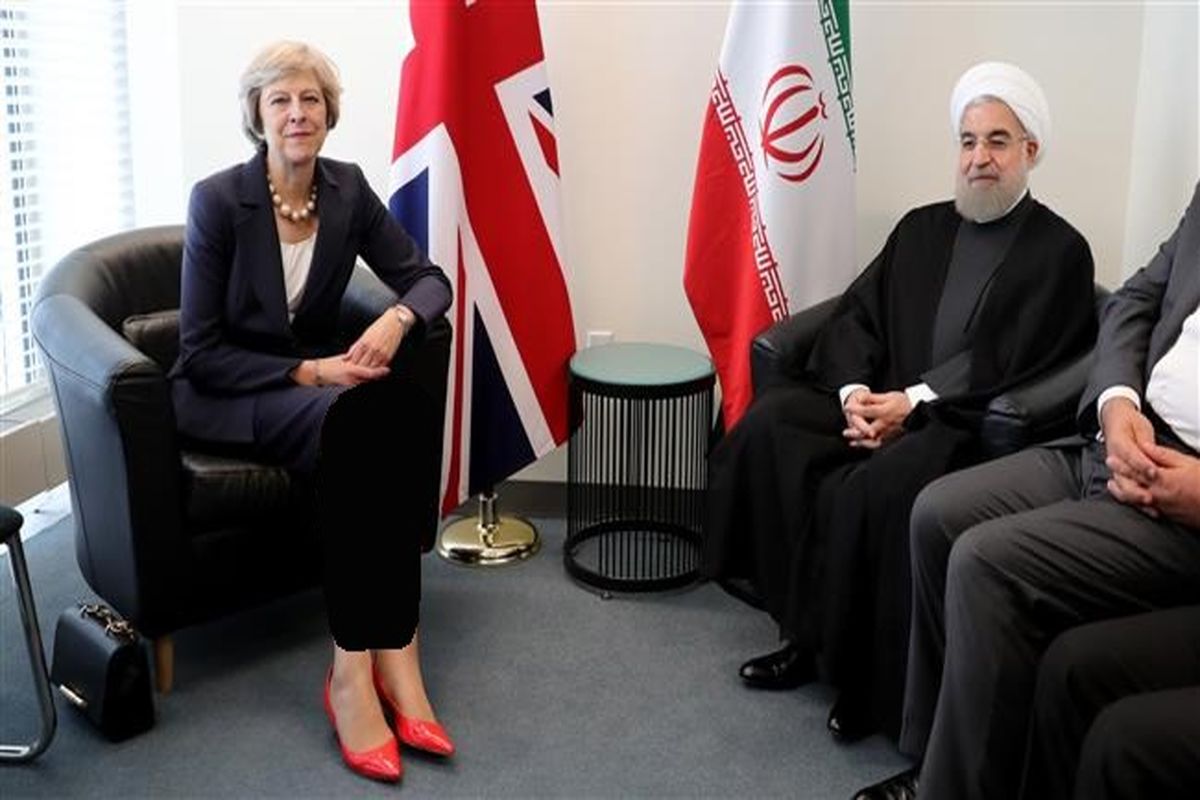 روحانی در دیدار نخست وزیر انگلیس