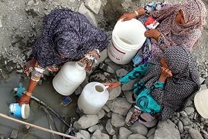 رنج مردم غرب قشم از کمبود آب