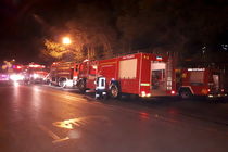 آتش سوزی سوئیت اقامتی در مشهد مهار شد