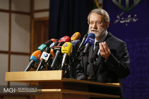 توضیحات لاریجانی درباره حادثه صبح امروز مجلس