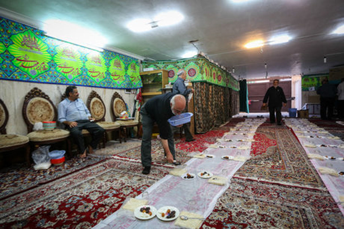 اصفهان- سفره افطاری