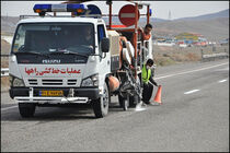 تجدید خط کشی 522 کیلومتر از محورهای مواصلاتی اردبیل