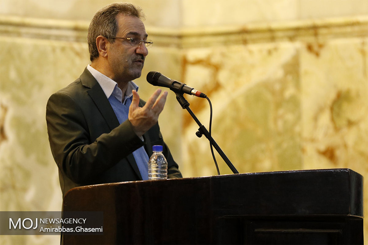 تجدید میثاق کارکنان سازمان صنایع هوایی و استانداری تهران با امام (ره)/انوشیروان محسنی بندپی استاندار تهران