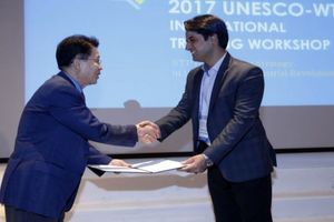 جایزه برتر یونسکو به پارک علم و فناوری هرمزگان اعطا شد