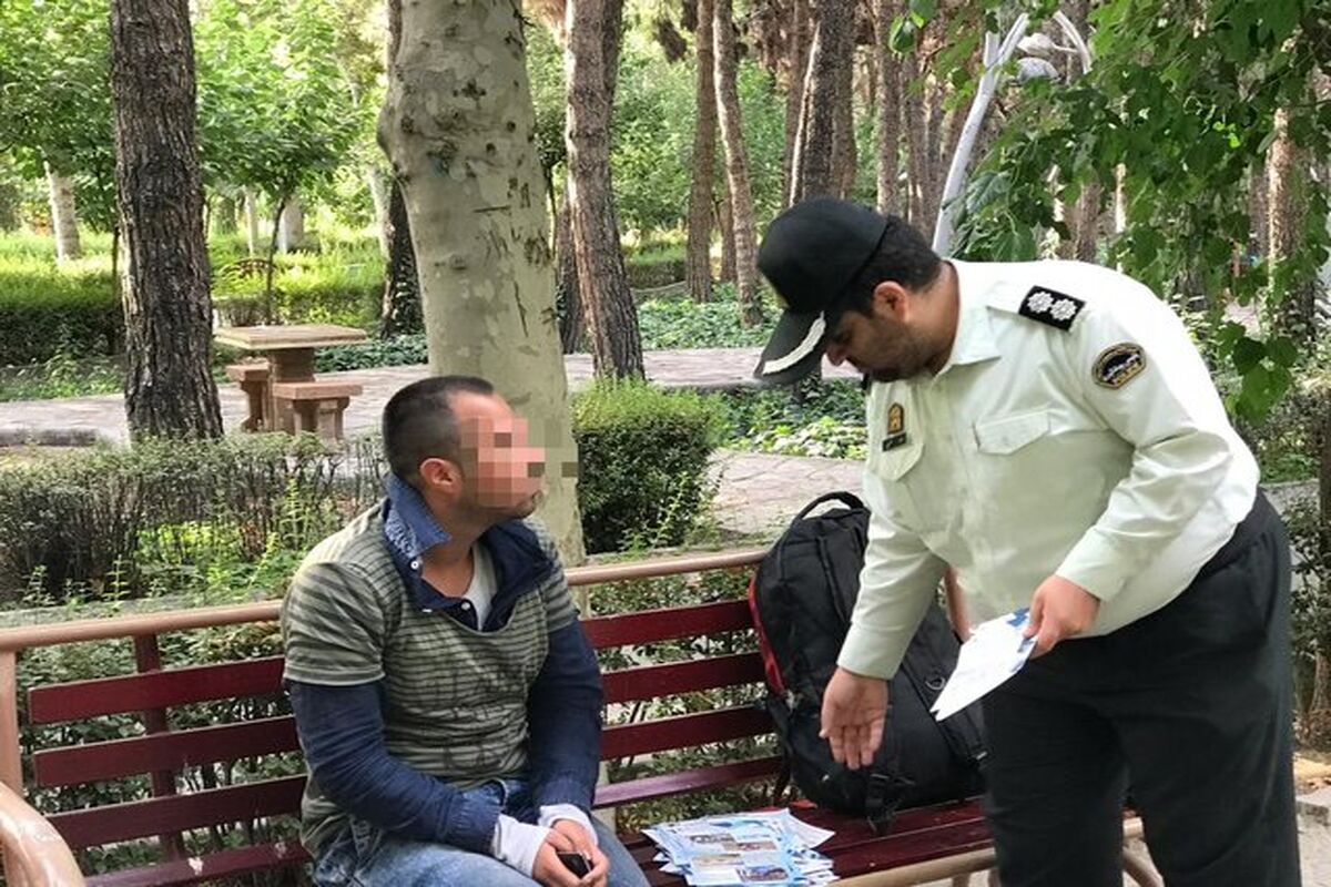 پاکسازی پارک لاله