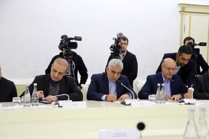 دیدار نخست وزیر جمهوری داغستان روسیه با استاندار گیلان به روایت تصویر