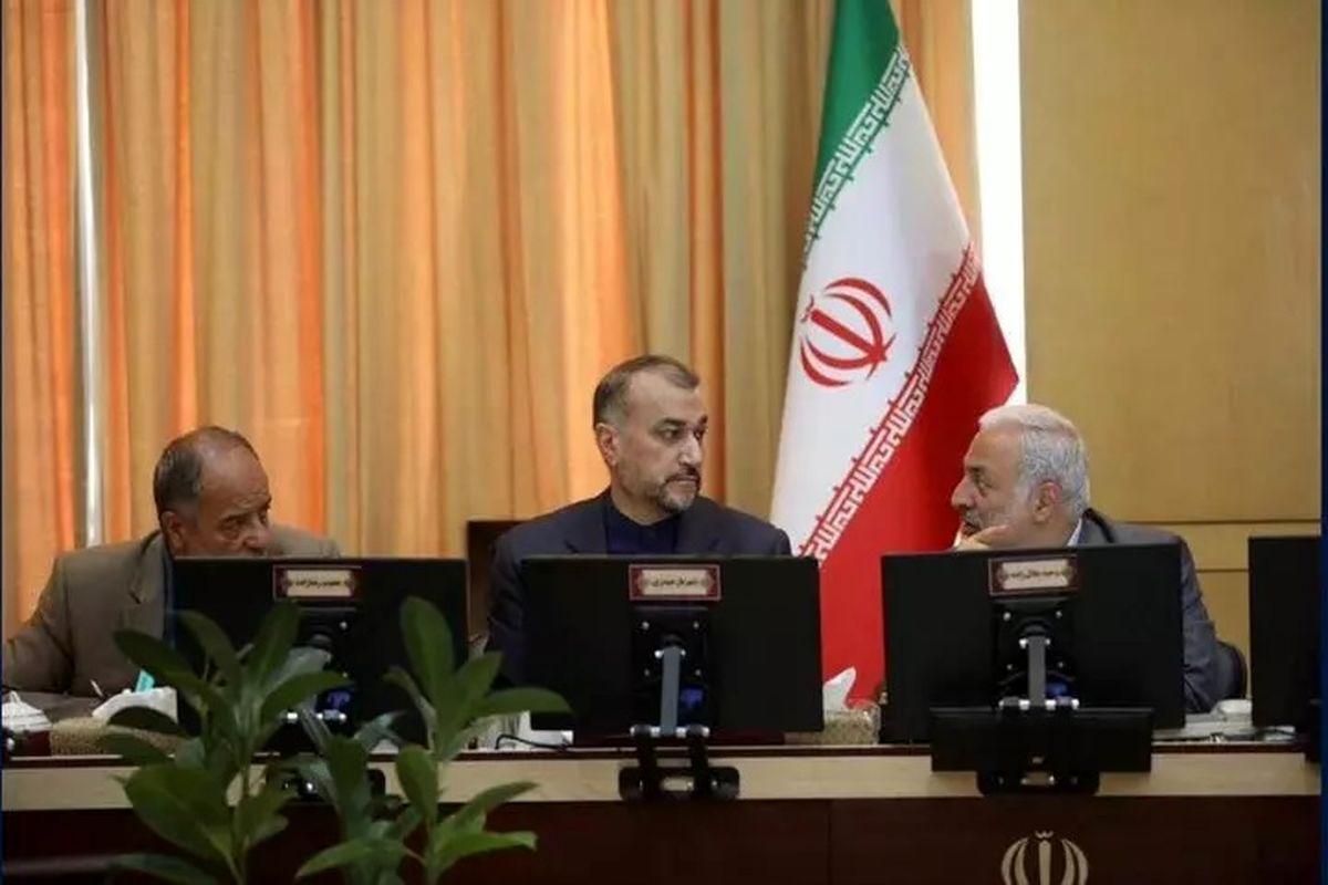 جلسه کمیسیون امنیت ملی با حضور امیرعبداللهیان