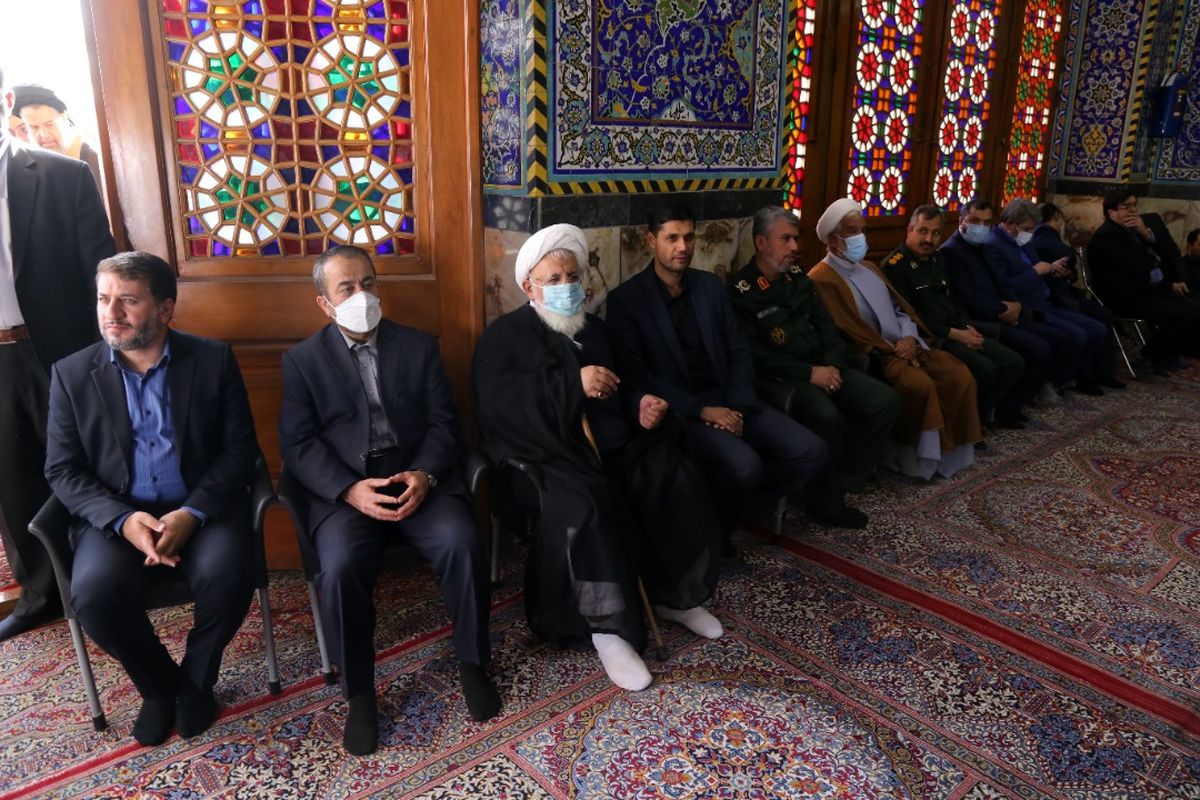 با حضور خدام حرم رضوی (8)