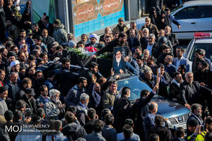 تشییع پیکر آیت الله هاشمی شاهرودی