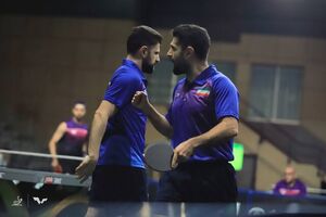 برادران عالمیان نایب‌قهرمان مسابقات تنیس روی میز چک شدند