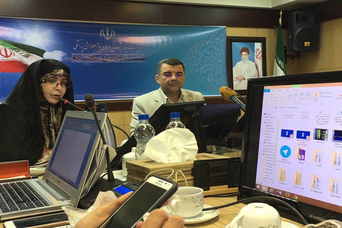 نشست خبری سخنگوی وزارت بهداشت