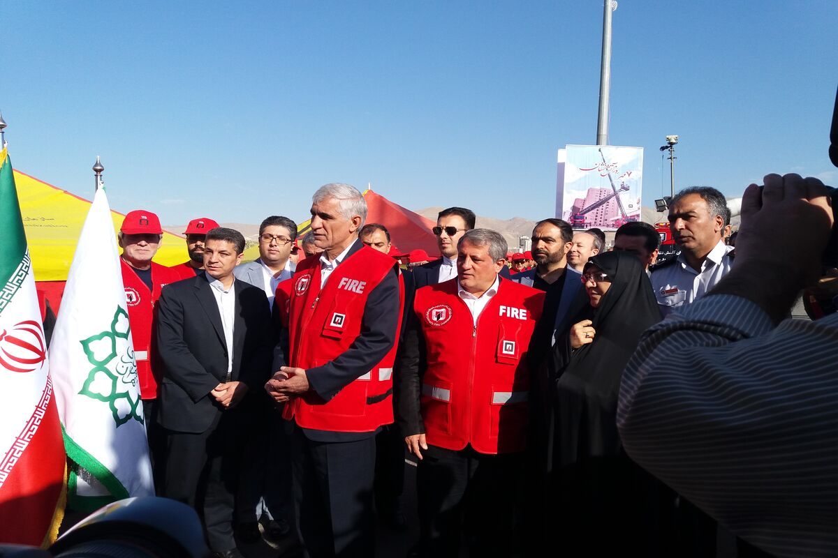 مراسم بزرگداشت آتش نشانی 