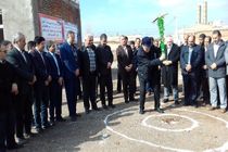 خوابگاه مرکزی شبانه روزی دخترانه در روستای سرای خواجه کلنگ زنی شد