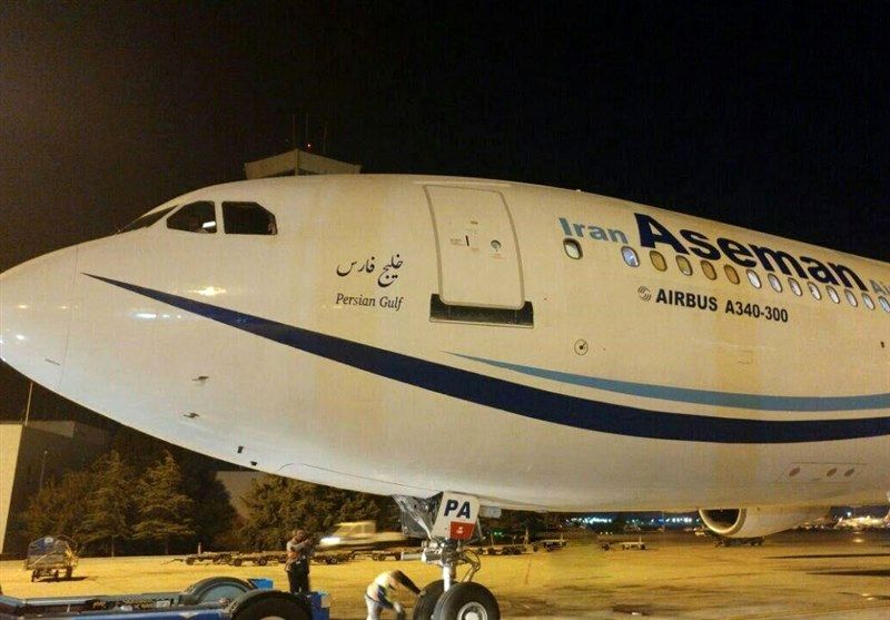 ثبت نام خلیج فارس بر بدنه ایرباس