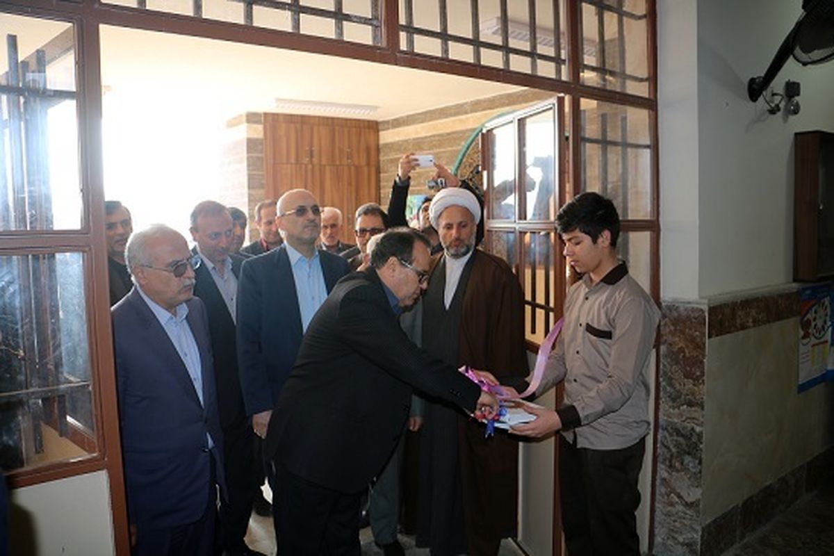 افتتاح مدرسه بنیاد برکت