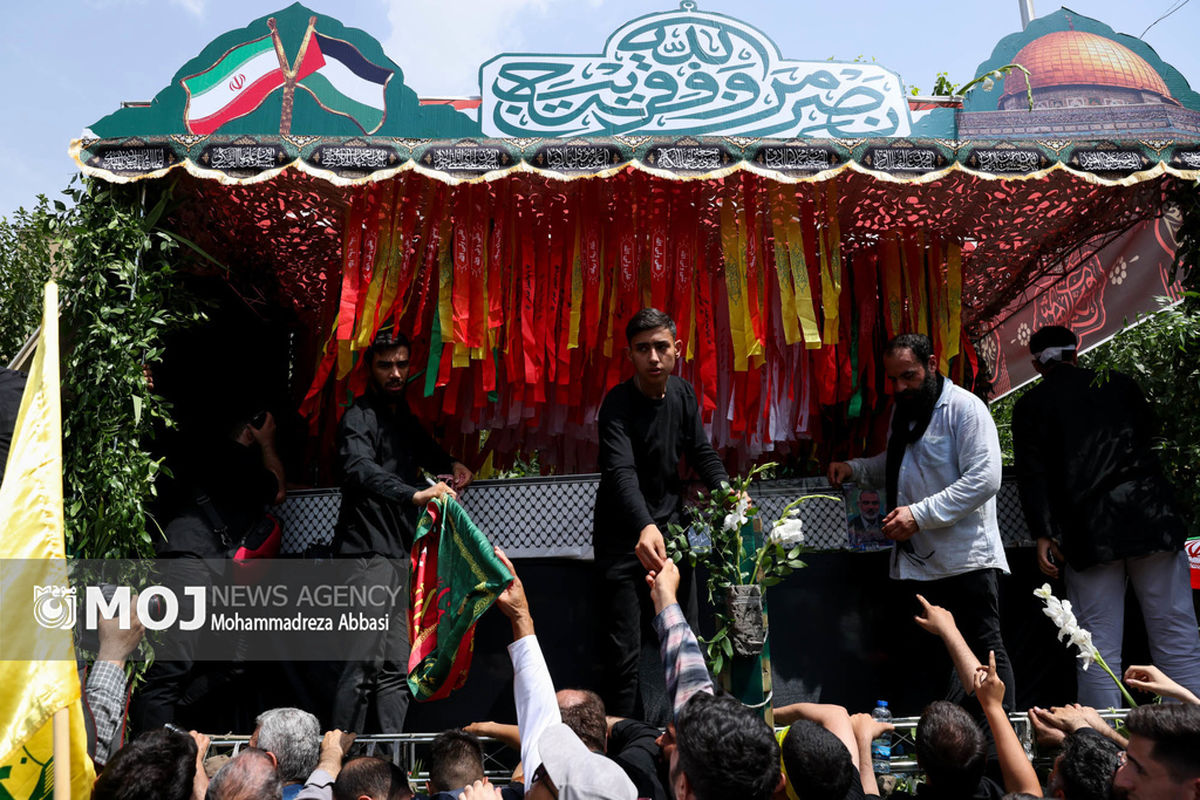 مراسم تشییع پیکر شهید اسماعیل هنیه