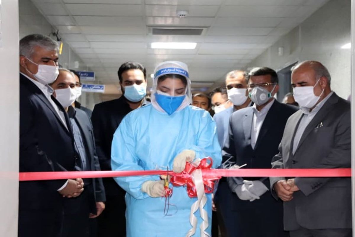 افتتاح دستگاه سی‌تی‌اسکن بیمارستان شهرستان صحنه