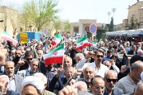 گرامیداشت عملیات «طوفان الاقصی» با حضور گسترده مردم فارس برگزار شد