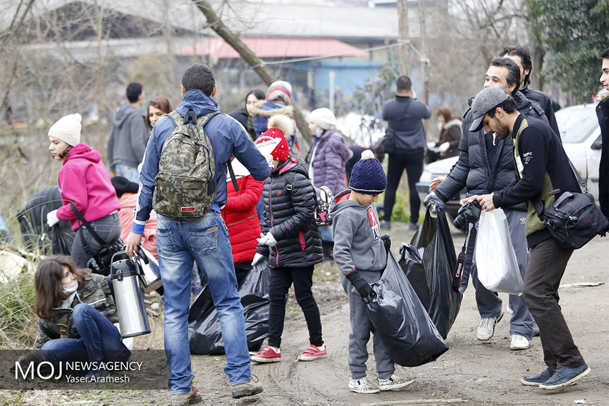 طرح جمع آوری زباله از محیط زیست