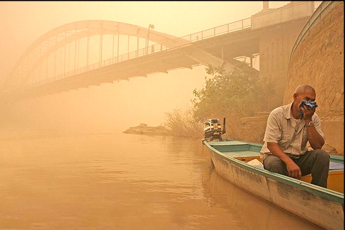 گردو خاک اهواز