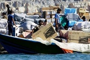 کشف کالای قاچاق در آب‌های هرمزگان 