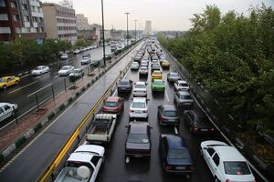 تردد روان و لغزندگی در معابر پایتخت/ رانندگان با سرعت مطمئنه تردد کنند