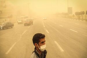 هوای بندرعباس برای همه گروه ها ناسالم است