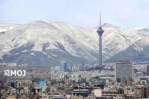 کاهش آلودگی هوا در تهران با وزش باد