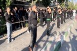 آیین باشکوه علم‌گردانی و زنجیرزنی تاسوعای حسینی در شهرکرد و فرخشهر برگزار شد