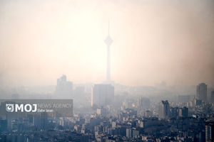 تداوم آلودگی هوا در تهران با ثبات جوی و نبود باد مؤثر