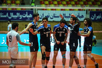 دیدار تیم های والیبال پیکان و فولاد سیرجان