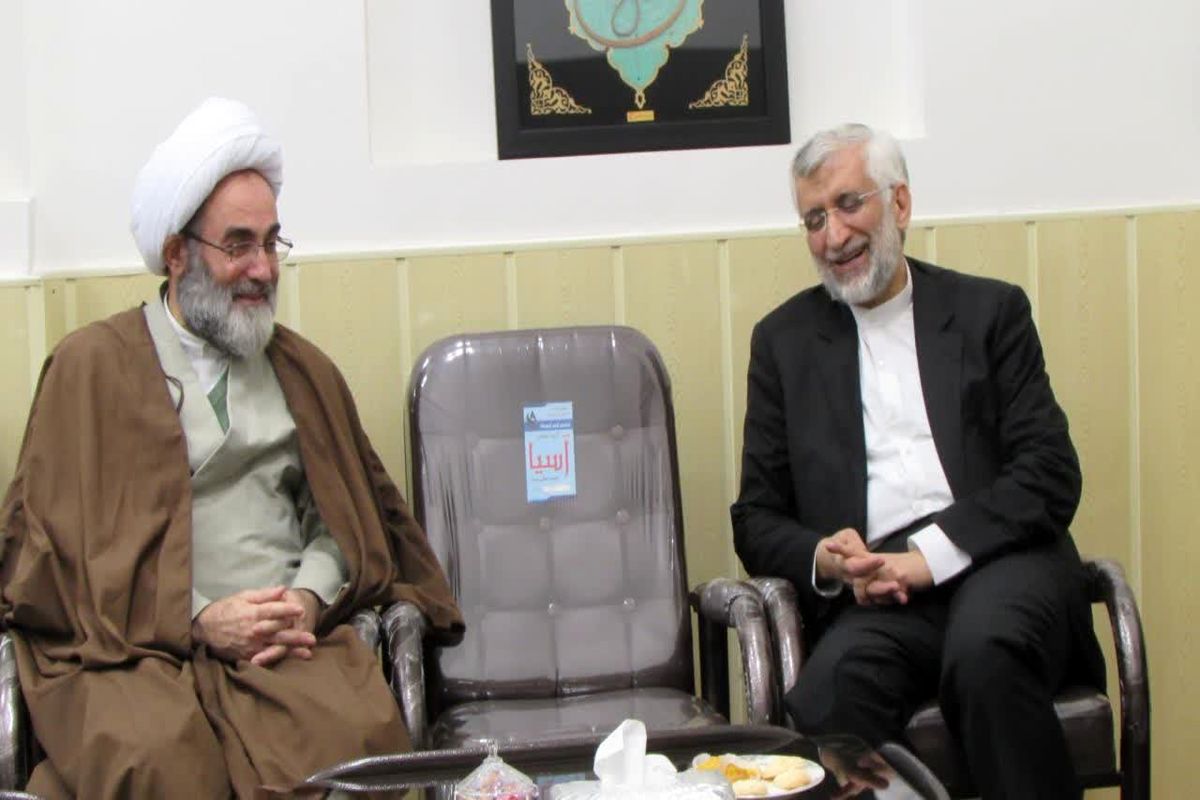 در دیدار دکتر سعید جلیلی با نماینده ولی فقیه در گیلان