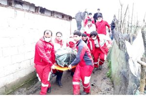 پیکر دومین سرنشین خودروی سقوط کرده در رودخانه فومن پیدا شد
