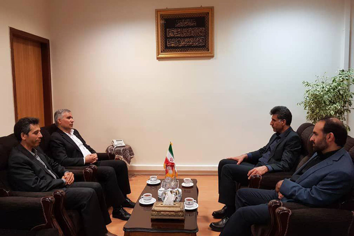 دیدار مدیرعامل ذوب آهن و مدیرکل صداوسیمای مرکز اصفهان