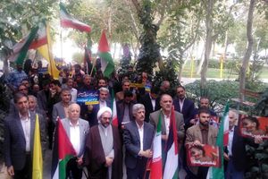 تجمع اعتراض آمیز اصحاب رسانه اصفهان در محکومیت کشتار مردم مظلوم غزه + تصاویر